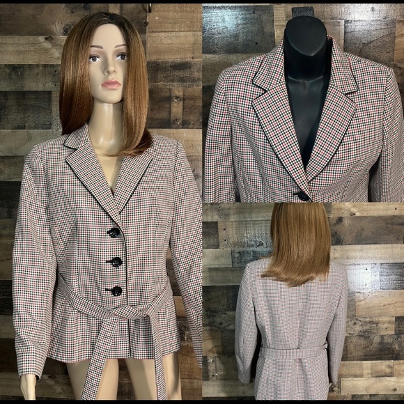 🟠Evan Picone Tweed Blazer - Picture 2 of 15